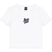 Santa Cruz Women's Flutter Flash T-Shirt T-shirt Donna (6, bianco)