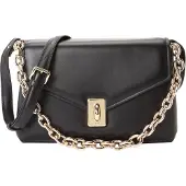 Furla Meridiana Borsa a spalla Vera Pelle 28 cm nero