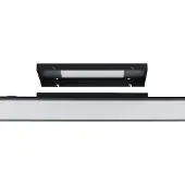 Eglo connect Salobrena-Z Plafoniera a LED, 120x30cm, nero