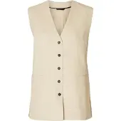 Selected Panciotto Donne Beige 40