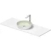 Duravit Set de lavabos Sivida rond avec console 1280x500x123mm, 268015FG00, 268015FG00