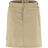 Fjällräven Women's Abisko Hike Skort Skort Donna (44, beige)