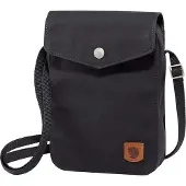 Fjällräven Greenland Pocket Borsa a tracolla (One Size, nero/grigio)