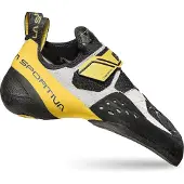 La Sportiva - Scarpette da arrampicata - Solution White/Yellow - Taglia 43 - Bianco