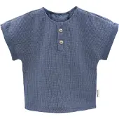 Maximo Baby Boy's Hemd T-shirt Bambini (62, blu)