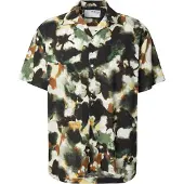 Selected Camicia A Maniche Corte Uomini Nero M