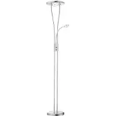 JUST LIGHT Helia Lampada a LED da lettura, acciaio