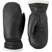 Hestra Women's Boda Mitt Guanti Donna (7, nero/grigio)