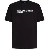 Karl lagerfeld JEANS Maglietta nero / bianco
