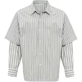Dandalo Camicia cachi / bianco