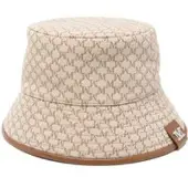 Max Mara Cappello Loretta in cotone con monogram jacquard