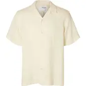 Selected Camicia A Maniche Corte Uomini Bianco L