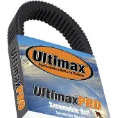 Ultimax Pro, cinghia di trasmissione, 1136,7 mm, Yamaha, codice 138-4416u4, colore argento, taglia unica