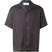 Selected Camicia A Maniche Corte Uomini Nero M