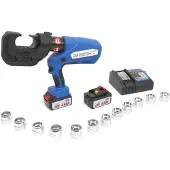 HBM Pinza crimpatrice elettrica idraulica 16-400mm2 - 120KN - 18V- 4.0Ah