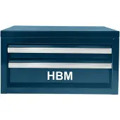 HBM Cassettiera mini blu