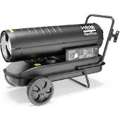 HBM Riscaldatore diesel mobile rotondo, 30000 Watt