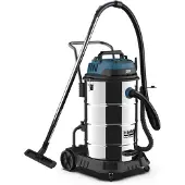 HBM Aspirapolvere da cantiere bagnato/secco 2x1200W 80L