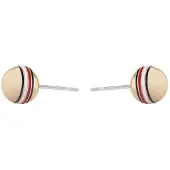 Tommy Hilfiger Bronze stud Orecchini made of steel 2780519