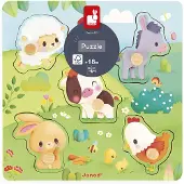 Janod Puzzle Tattile Della Fattoria