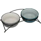 Trixie Set Di 2 Ciotole Per Alimentazione 13 Cm