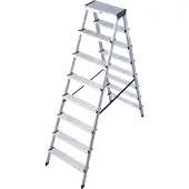 Krause „DOPPLO“ Stufen-Doppelleiter 2x8 Stufen
