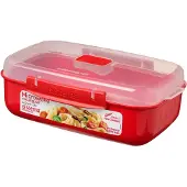 Sistema Microwave Food Warmer Box - Red 1.25 l