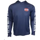 Penn Maglietta A Maniche Lunghe Per Protezione Uv Pro Hooded
