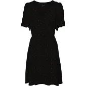 Vero Moda Abito camicia 'VMALBA' verde erba / rosso / nero