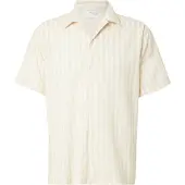 Selected Camicia A Maniche Corte Uomini Beige M