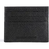 Emporio Armani Portacarte di credito in pelle martellata