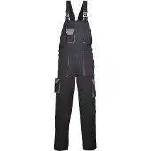 Portwest TX12 Texo Kontrast Latzhose Nero Gr. XXL