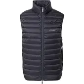 Armani Exchange per uomo. XM001576AF16927UB101 Gilet imbottito blu navy (L), Casual, Poliamide