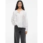 Vila Cotone Camicia A Maniche Lunghe