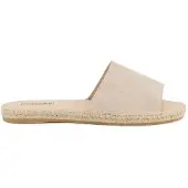 Espadrij l'originale Women's Plage Velour Sandali Donna (40, beige)