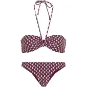 LASCANA Bikini crema / navy / bordeaux