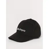 Palm Angels Cappello in cotone con logo ricamato