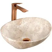 REA Lavabo Da Appoggio SOFIA SAVANA MATT Beige0
