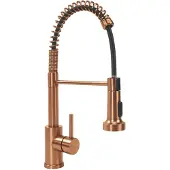 REA Rubinetto Da Cucina COLIN Brush Copper0