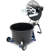 HBM Miscelatore, Macchina per Impasti 50 Litri 1600 Watt