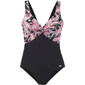 Sunseeker Costume intero blu chiaro / rosa / nero / bianco