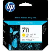 HP Cartuccia 711 (CZ136A) - 3x Giallo Multipack