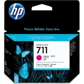HP Cartuccia 711 (CZ135A) - 3x Magenta Multipack