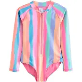 Next Costume intero azzurro / albicocca / rosa / melone