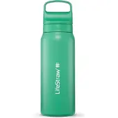 LifeStraw Go Stainless Steel Borraccia (700 ml, turchese)