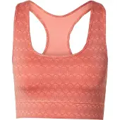 Hey Honey Reggiseno sportivo 'Racerback' arancione sfumato