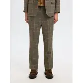 Selected Pantalone Del Completo Uomini Marrone 54