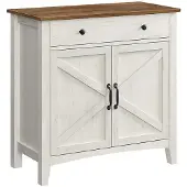 Vasagle Mobiletto da cucina con cassetto e ante, credenza