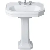 Duravit 1930 Piédestal, pour lavabo 70 et 80cm, 0857900000, 0857900000