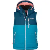 TROLLKIDS Kid's Narvik Vest XT Gilet sintetico Bambini (152, blu)